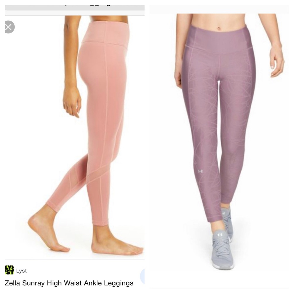 Bundle of Zella and under armour leggings